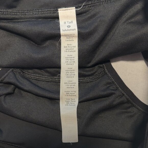 Lululemon 'Speed Up' Shorts - Size 8 - Picture 3 of 3